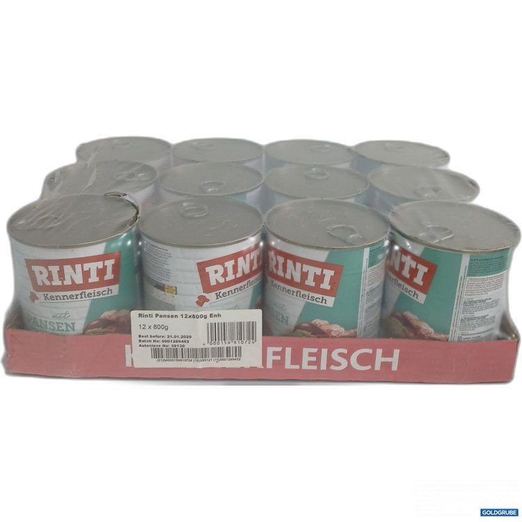 Artikel Nr. 985284: Rinti Kennerfleisch Pansen 12x800g 