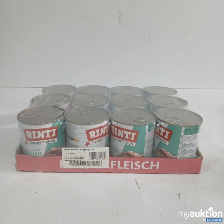 Artikel Nr. 985284: Rinti Kennerfleisch Pansen 12x800g 