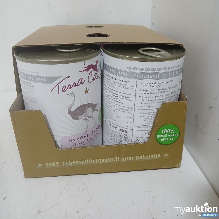 Artikel Nr. 994284 Artikel Nr. 994284: Terra Canis Hundefutter Strauss & Pastinaken 6x400g