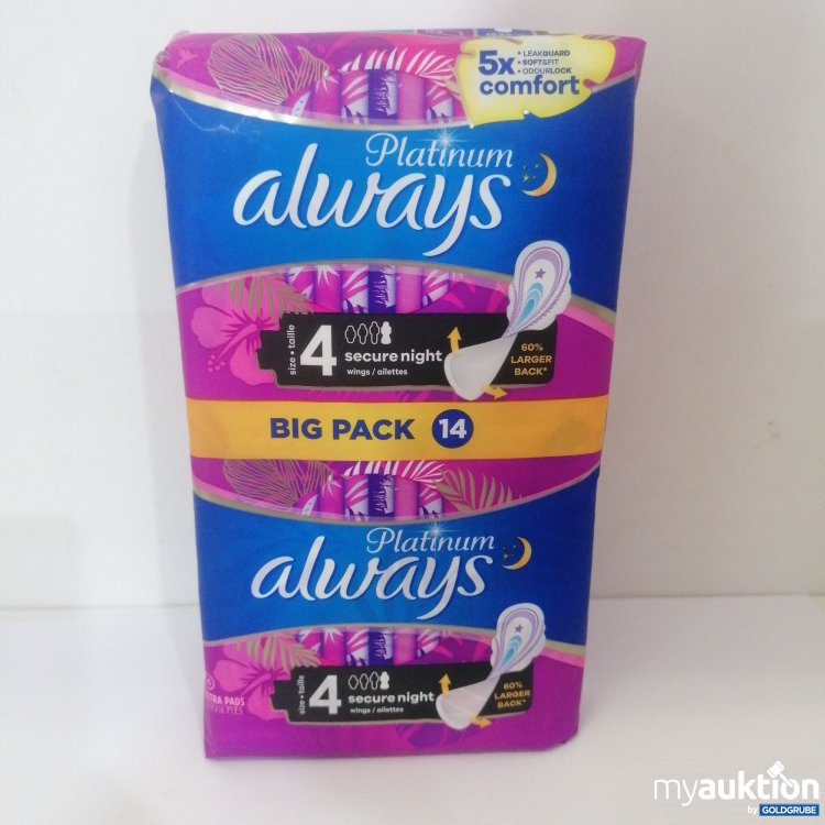 Artikel Nr. 419285 Artikel Nr. 419285: Always platinum Big Pack 14