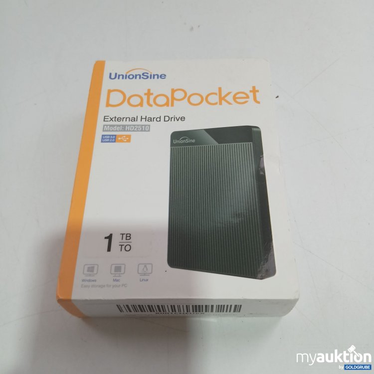Artikel Nr. 428285: UnionSine DataPocket External Hard Drive HD2510 1TB