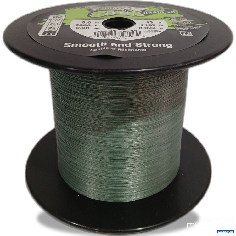 Artikel Nr. 442285: Sick Braid x8 Smooth and Strong Angelschnur 2000m 6kg 0,08mm