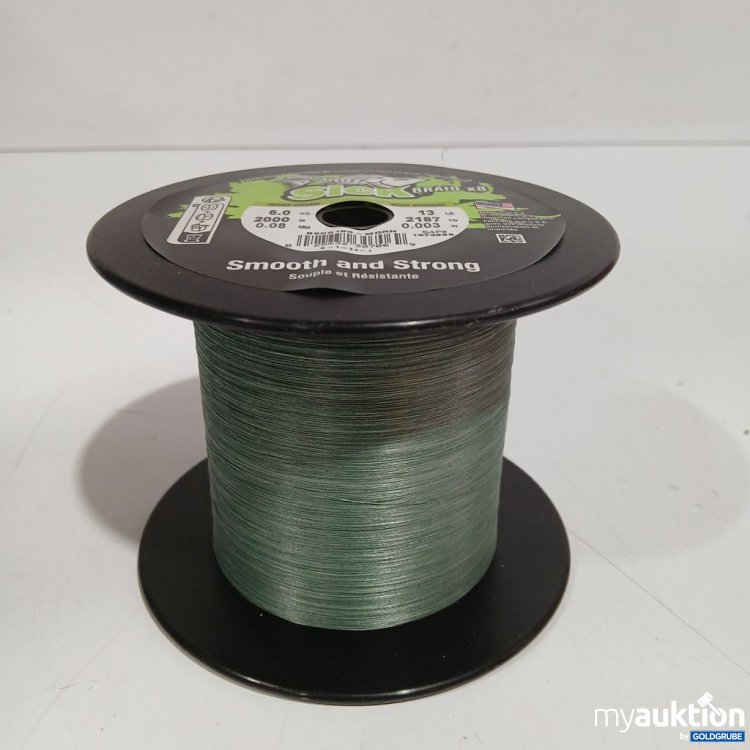 Artikel Nr. 442285: Sick Braid x8 Smooth and Strong Angelschnur 2000m 6kg 0,08mm