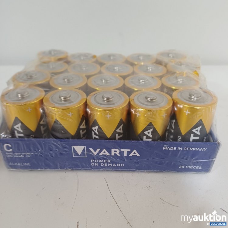 Artikel Nr. 467285 Artikel Nr. 467285: Varta Alkaline Batterien C, 20 Stk.