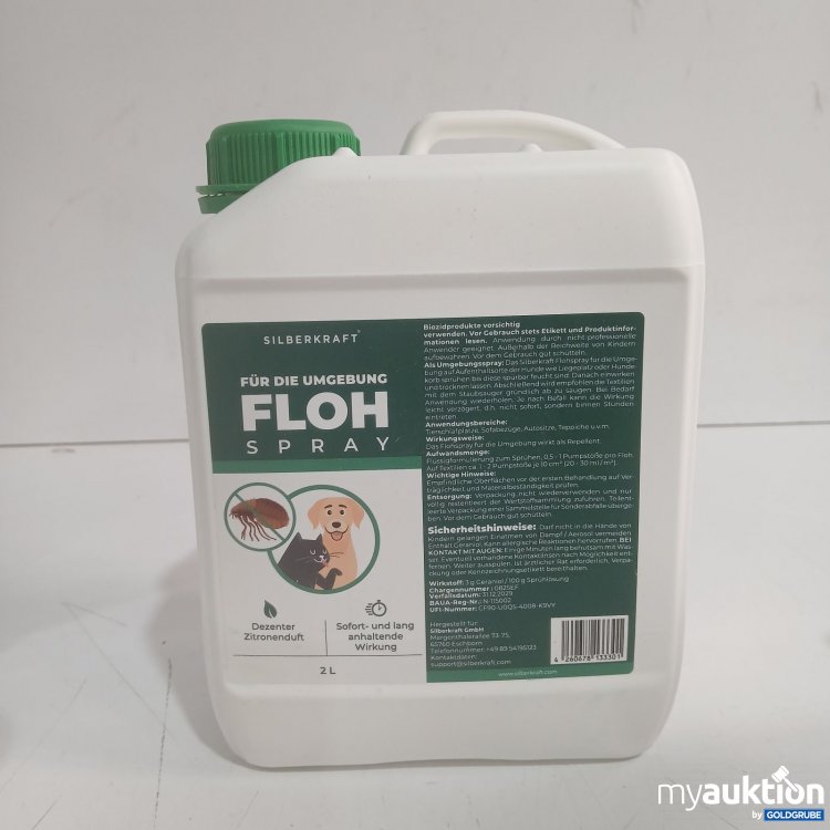 Artikel Nr. 477285 Artikel Nr. 477285: Silberkraft Flohspray für die Umgebung 2L