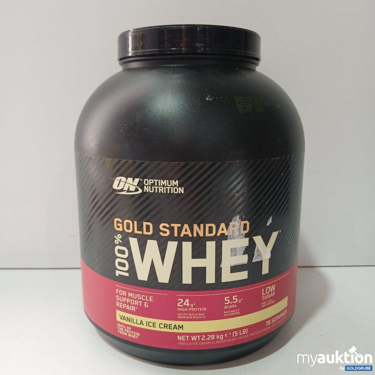 Artikel Nr. 770285: ON Whey Protein Pulver Vanilla 2.28kg 