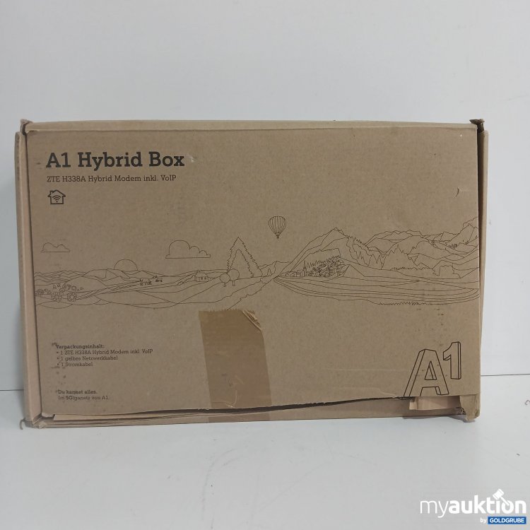 Artikel Nr. 832285 Artikel Nr. 832285: A1 Hybrid Box ZTW H338A Hybrid Modem inkl. VoIP