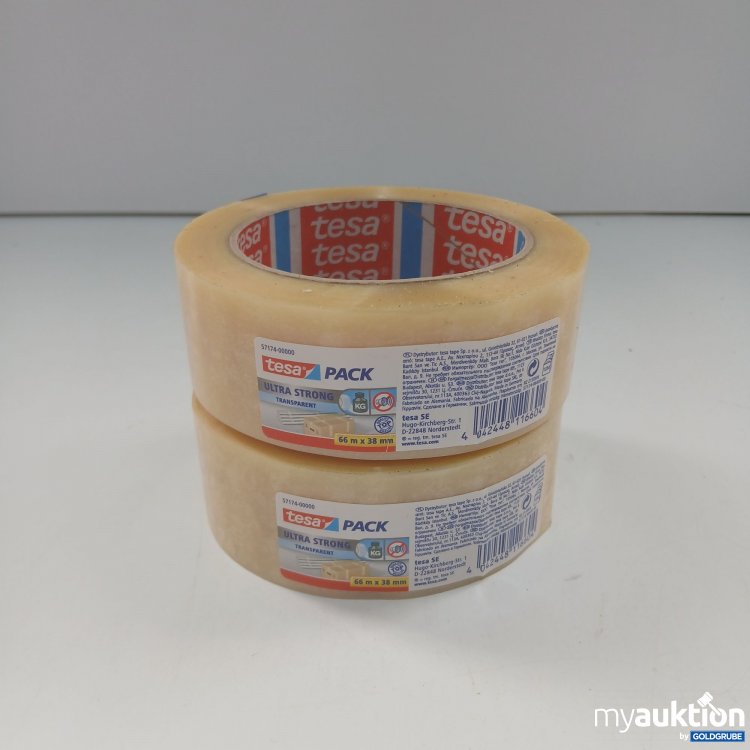 Artikel Nr. 865285: Tesa Pack Klebeband 2 Stück x Ca.66m x38mm