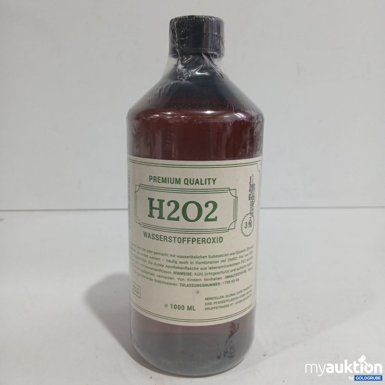 Artikel Nr. 958285: Premium Quality H202 Wasserstoffperoxid 1000ml 