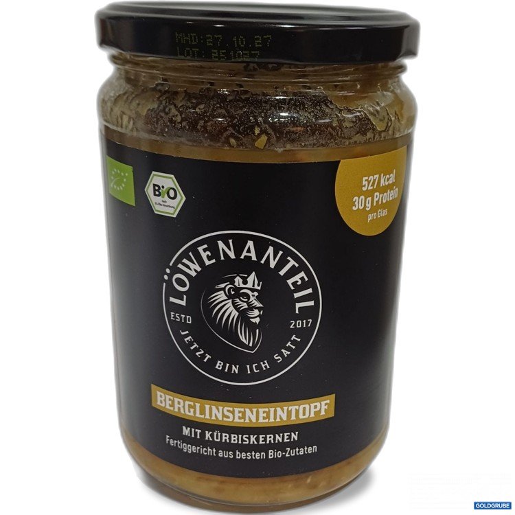 Artikel Nr. 962285: Löwenanteil Berglinseneintopf 570g 
