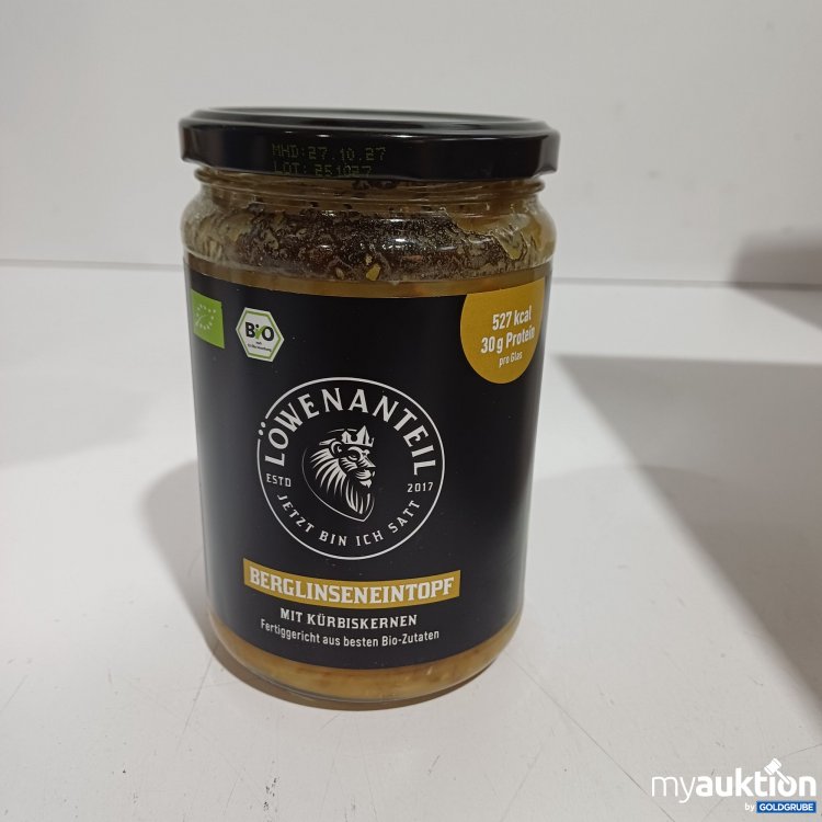 Artikel Nr. 962285: Löwenanteil Berglinseneintopf 570g 