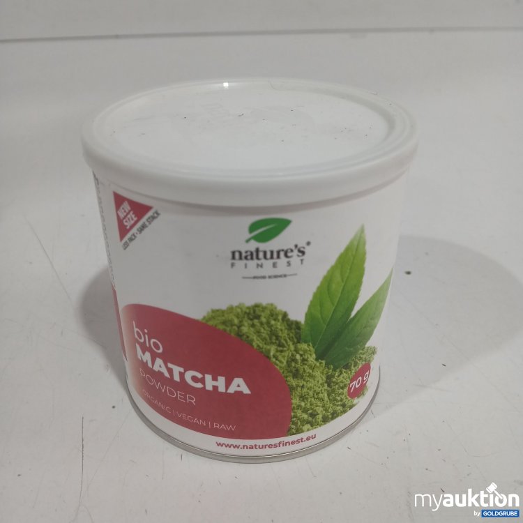 Artikel Nr. 970285: Nature's Finest bio Matcha Powder 70g