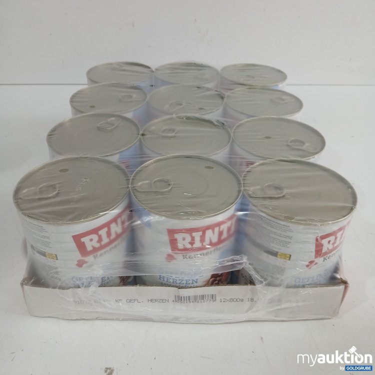 Artikel Nr. 985285: Rinti Kennerfleisch Geflügelherzen 12x800g