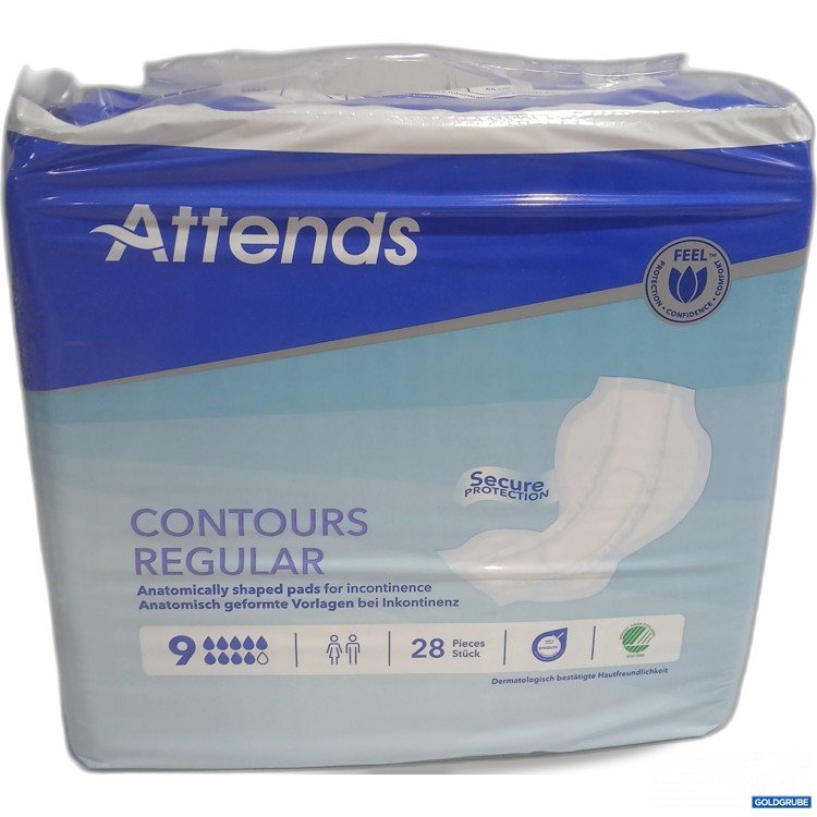 Artikel Nr. 986285 Artikel Nr. 986285: Attends Contours Regular 9 28Stk