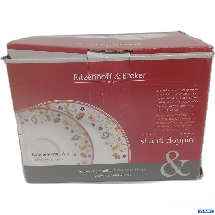 Artikel Nr. 990285 Artikel Nr. 990285: Ritzenhoff & Breker Kaffeeservice 18tlg. shanti doppio