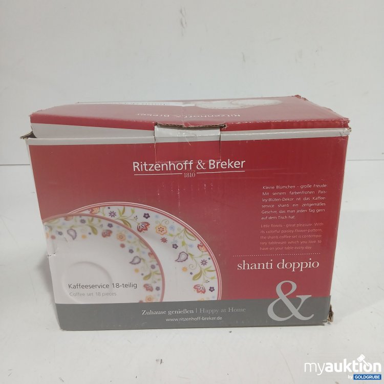 Artikel Nr. 990285 Artikel Nr. 990285: Ritzenhoff & Breker Kaffeeservice 18tlg. shanti doppio