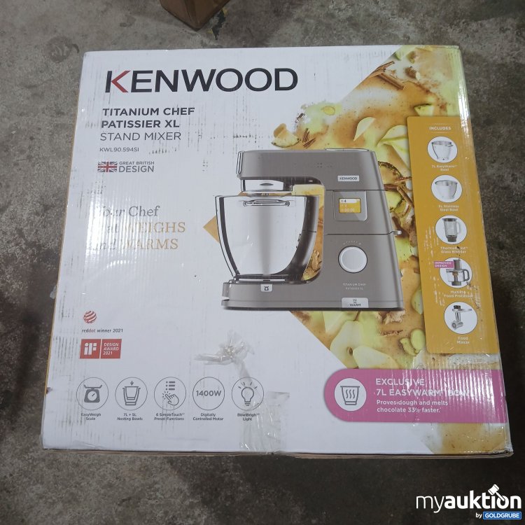 Artikel Nr. 991285: Kenwood Titanium Chef Patissier XL Stand Mixer KWL90.594SI 