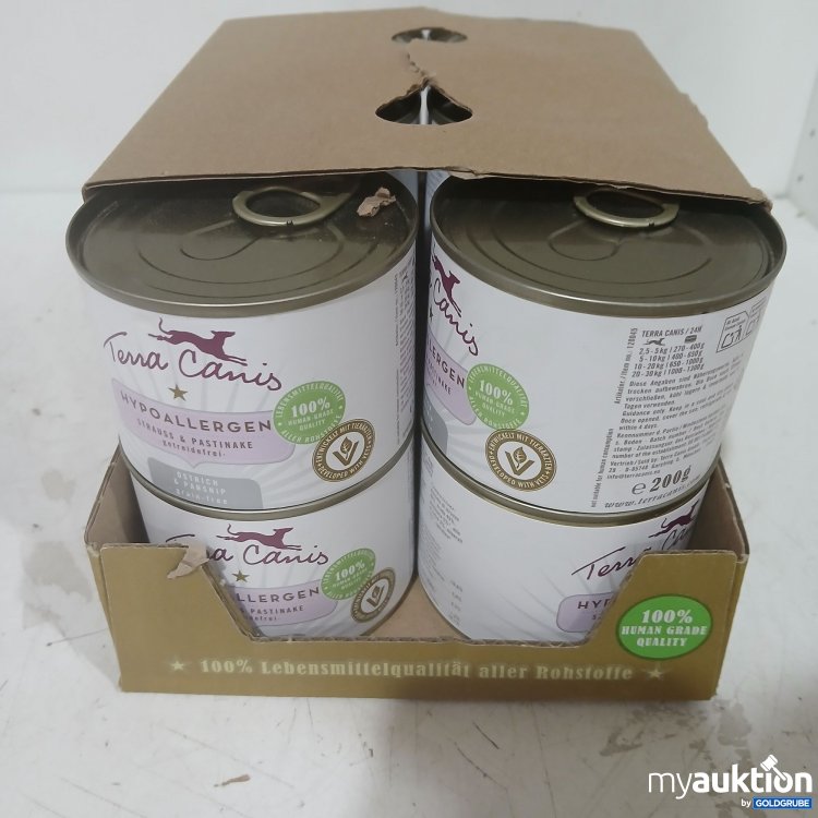 Artikel Nr. 994285 Artikel Nr. 994285: Terra Canis Hundefutter Ostrich & Parsnip 12x200g