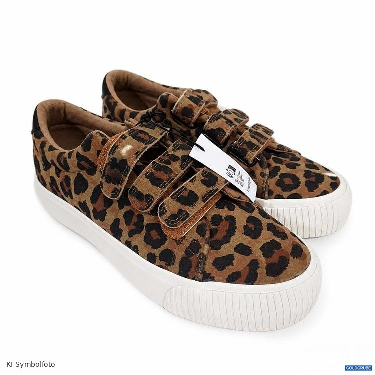 Artikel Nr. 464286 Artikel Nr. 464286: even&odd Sneaker Leo-Print Klettverschluss Größe 37
