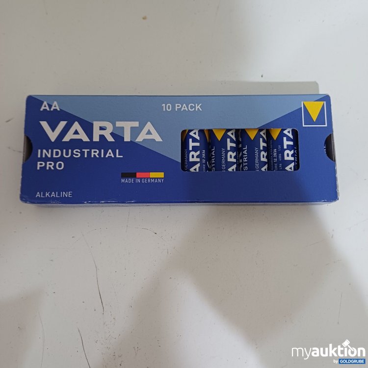 Artikel Nr. 467286: Varta 10 Pack AA Industrial Pro Alkaline Batterien