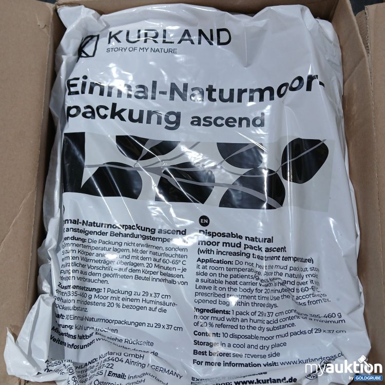 Artikel Nr. 813286 Artikel Nr. 813286: Kurland Einmal Naturmoorpackung 3750g