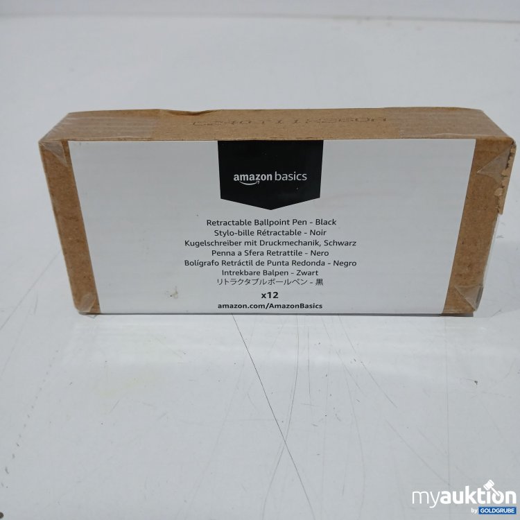 Artikel Nr. 895286 Artikel Nr. 895286: Amazonbasics Kugelschreiber mit druckmechanik schwarz 12stk