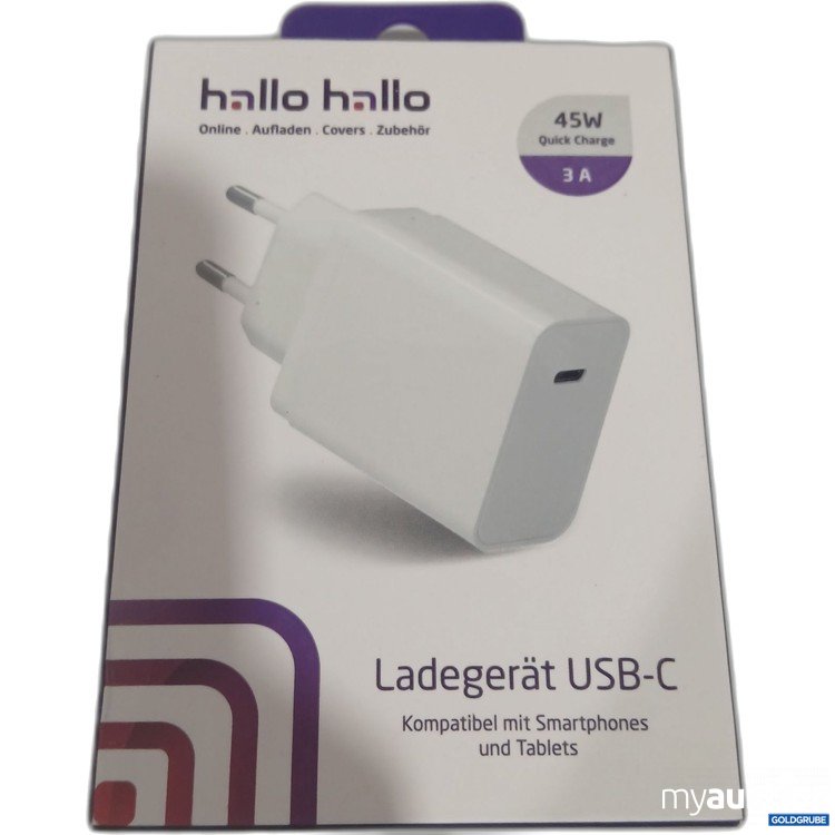 Artikel Nr. 897286: Ladegerät USB-C 