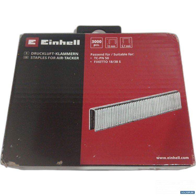 Artikel Nr. 898286: Einhell Druckluft-Klammern 3000Stk 13mm 5,7mm 
