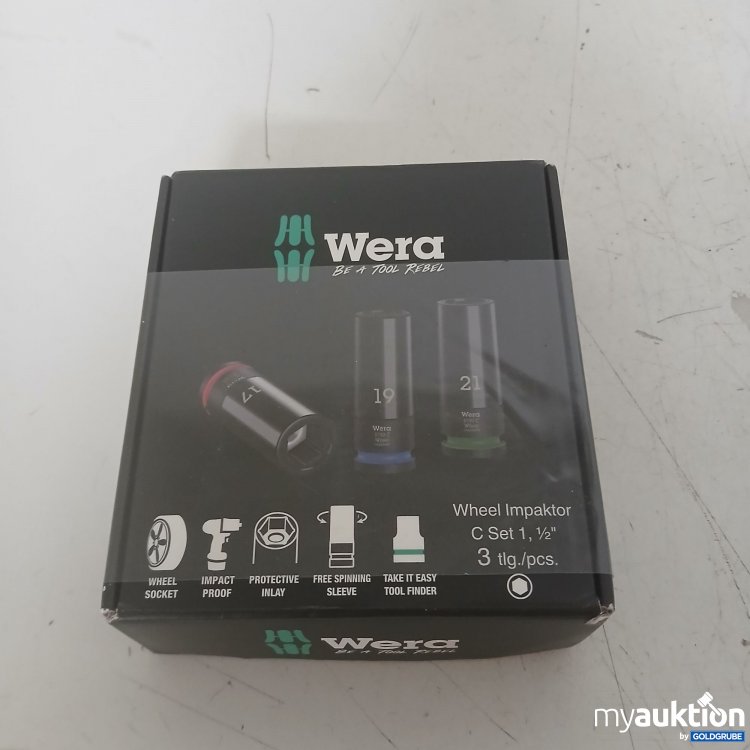 Artikel Nr. 900286: Wera Wheel Impaktor C Set 1,½ 3Tlg.