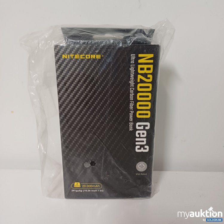 Artikel Nr. 917286: Nitecore NB20000 Gen3 Powerbank