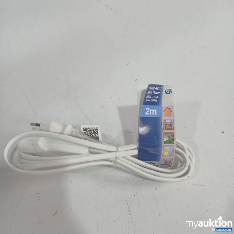 Artikel Nr. 932286: H03VH2-F Kabel 2m 220V 580W