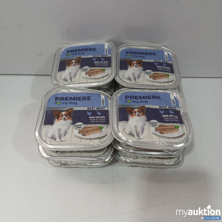 Artikel Nr. 973286: PREMIERE I love my dog Huhn mit Ente 12x100 g