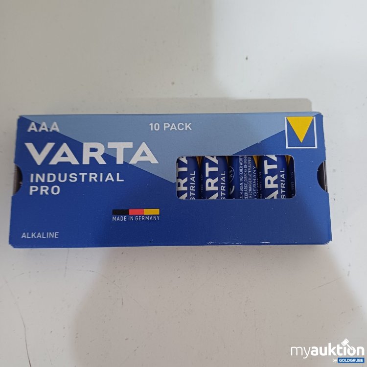 Artikel Nr. 467287 Artikel Nr. 467287: Varta 10 Pack AAA Industrial Pro Batterien
