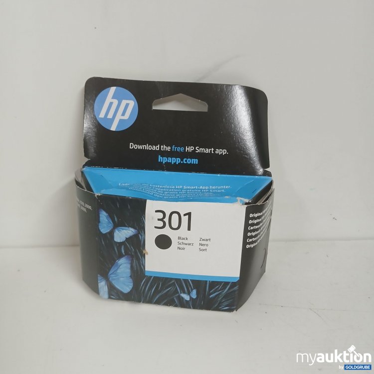 Artikel Nr. 828287 Artikel Nr. 828287: HP 301 Tintenpatrone Schwarz