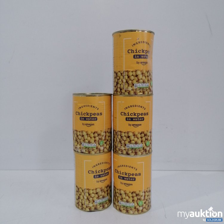 Artikel Nr. 844287 Artikel Nr. 844287: Amazon Chickpeas in Water 5x400g