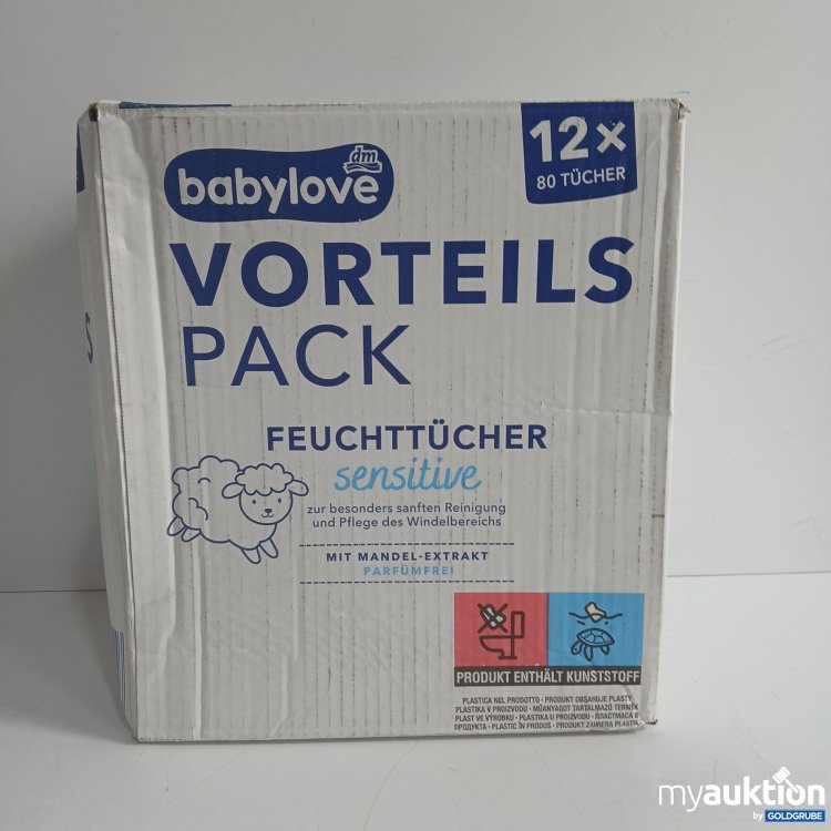 Artikel Nr. 853287 Artikel Nr. 853287: Babylove Feuchttücher Sensitive 12x80Stk