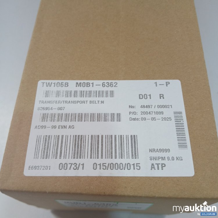 Artikel Nr. 857287 Artikel Nr. 857287: Transfer Transport Belt N M0B1-6362