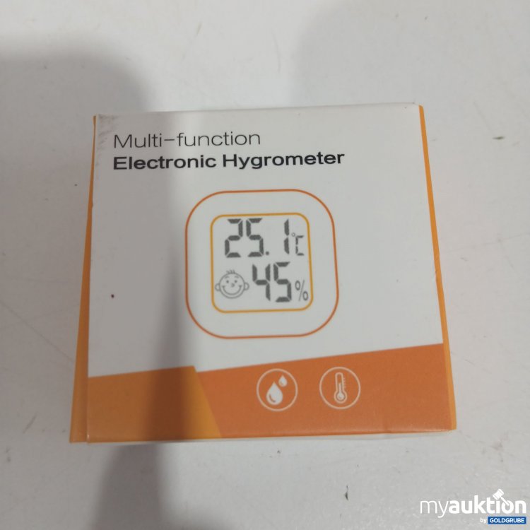Artikel Nr. 874287 Artikel Nr. 874287: Multi-Function Electronic Hygrometer White