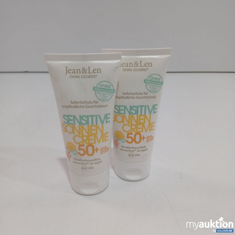 Artikel Nr. 883287: Jean&Len Sensitive Sonnencreme 50+ 50ml
