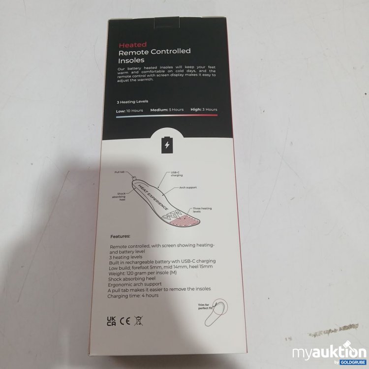 Artikel Nr. 921287: HeatX Heated Insoles Remote Controlled S