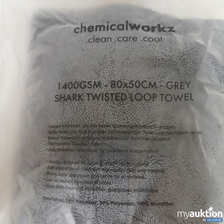 Artikel Nr. 930287 Artikel Nr. 930287: chemicalworkz STL Shark Twisted Loop Towel 1400 GSM