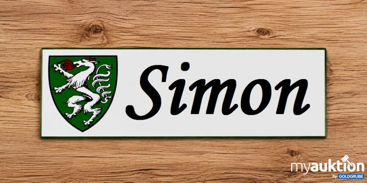 Artikel Nr. 937287 Artikel Nr. 937287: Blechschild