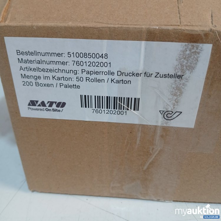 Artikel Nr. 938287: SATO Papierrolle Drucker für Zusteller