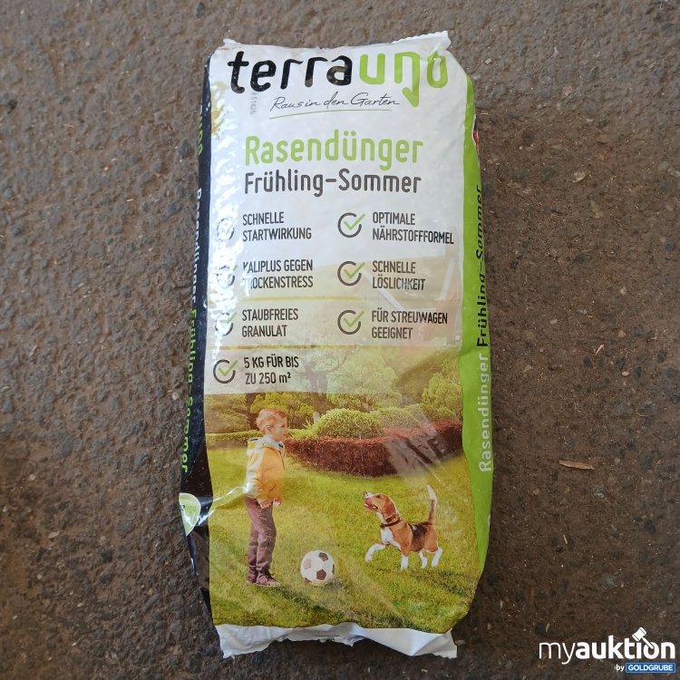 Artikel Nr. 956287: Terrauno Rasendünger Frühling-Sommer 5kg