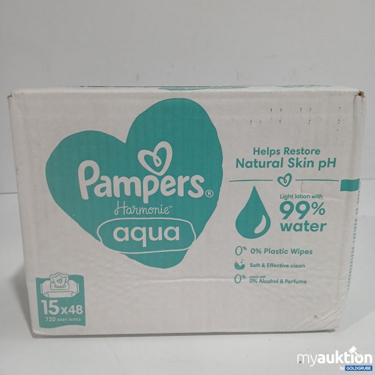 Artikel Nr. 964287 Artikel Nr. 964287: Pampers Harmonie aqua 15x48 Baby Wipes