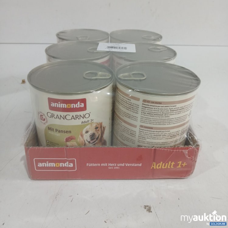 Artikel Nr. 985287: Animonda GranCarno Adult1+ Hundefutter Deftige Variation 6x800g