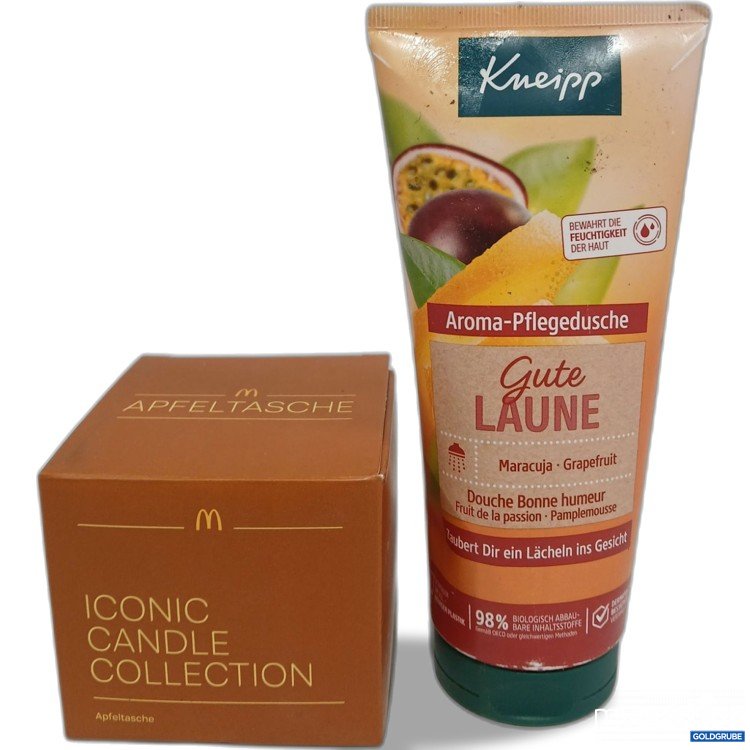 Artikel Nr. 997287: Apfeltasche Kerze + Kneipp Duschgel