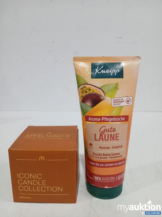 Artikel Nr. 997287: Apfeltasche Kerze + Kneipp Duschgel