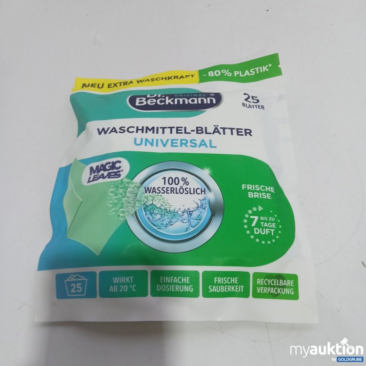Artikel Nr. 428288 Artikel Nr. 428288: Dr.Beckmann Waschmittel-Blätter 25 Stück