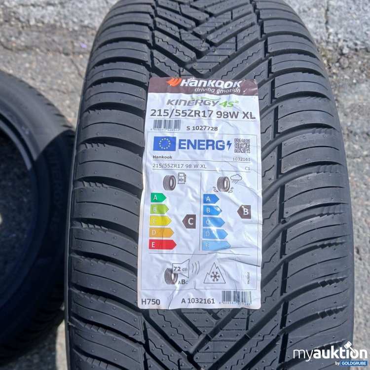 Artikel Nr. 447288 Artikel Nr. 447288: Hankook Kinergy 4S 215/55ZR17 98W XL
